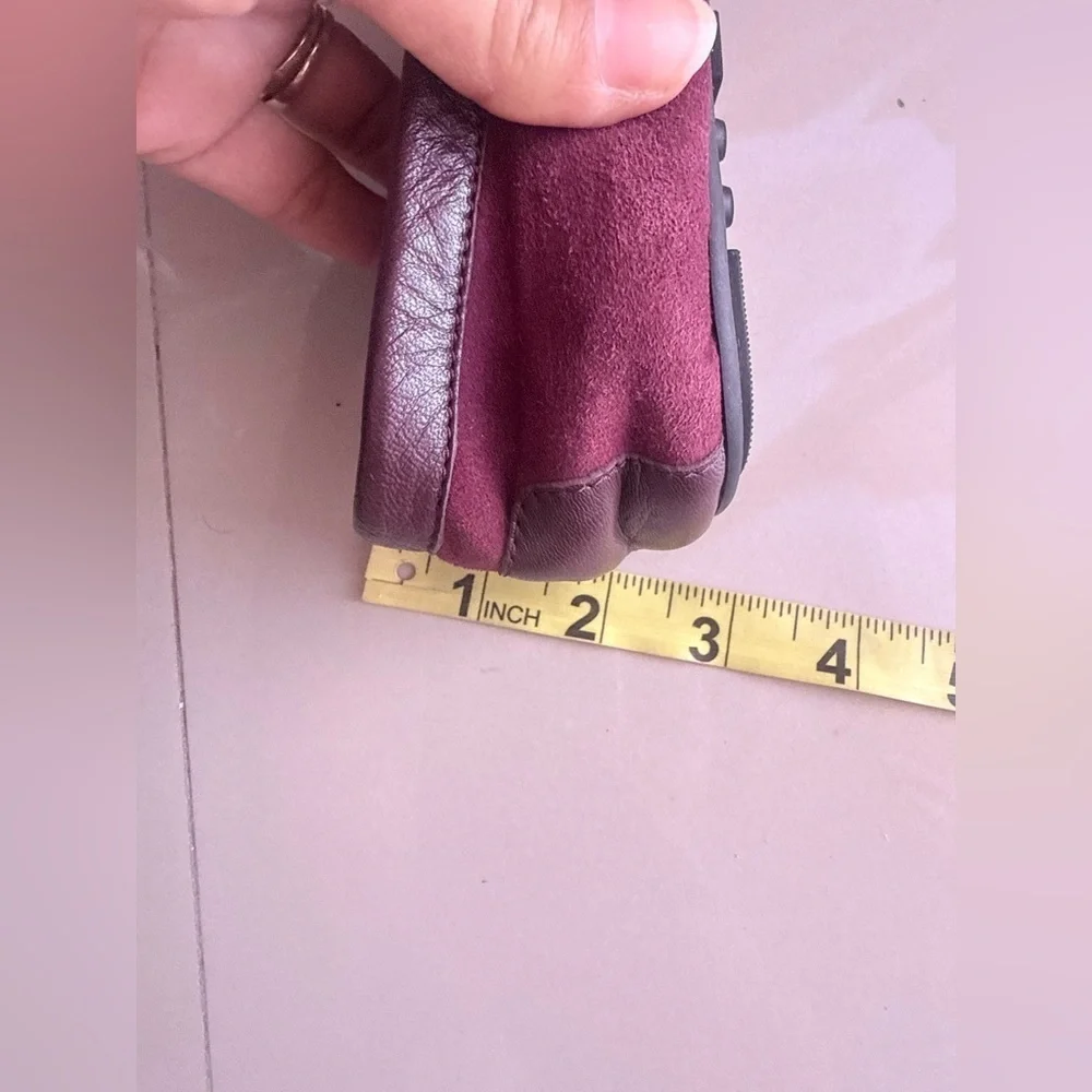 Women's Loafers Women’s Michael Kors Burgundy Suede Moccasin Loafer  8M
